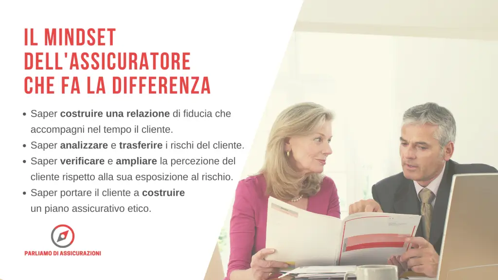 Il mindset dell'assicuratore che fa la differenza