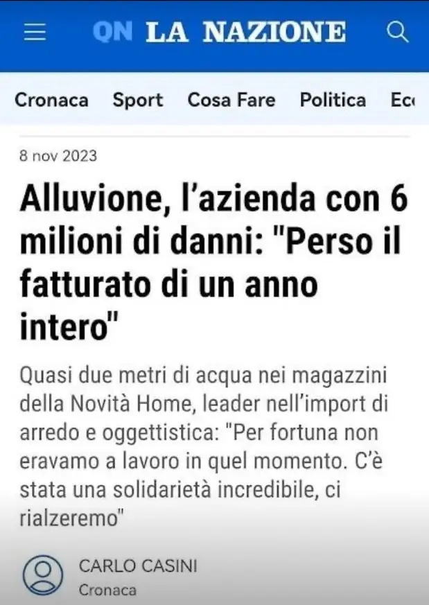 Catastrofi Naturali e Danni Ambientali